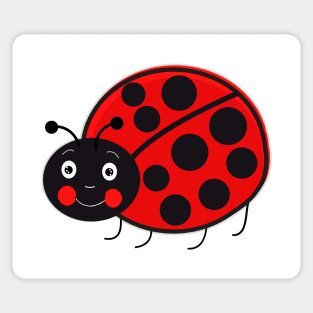 Lady bug lady bird Sticker